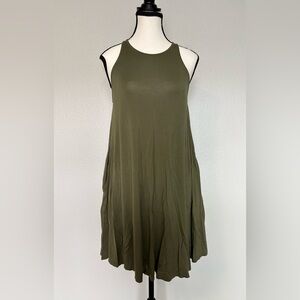 Lulu's Olive Green Mini Dress